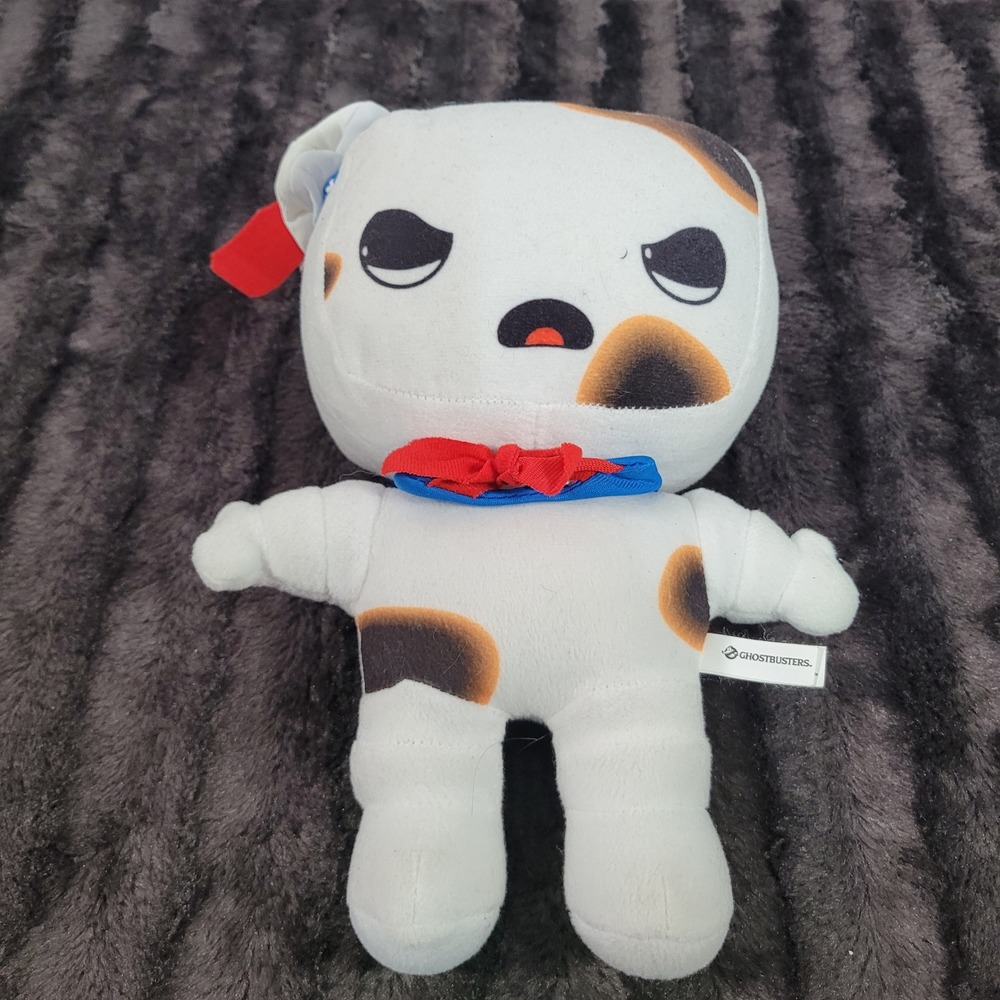 Ghostbusters Afterlife Mini Puft Burnt Toasted Marshmallow Plush Stuffed Toy